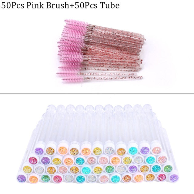 "SPARKLE" Eyebrow Brush Tube