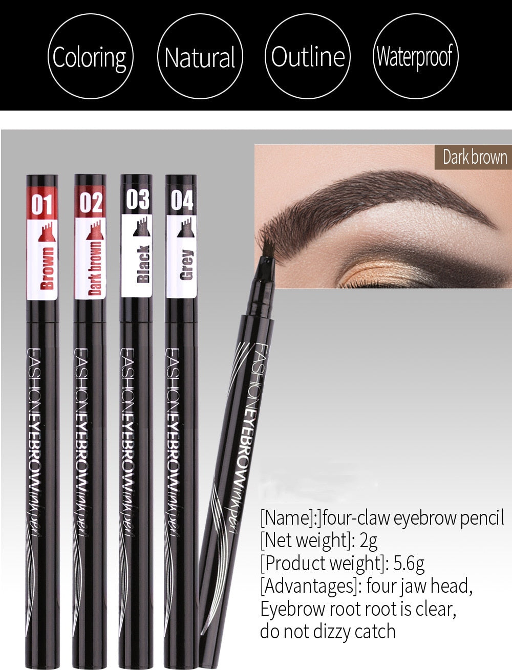 Peni Fashion Eyebrow Ink Pen BY BROW STYLIST