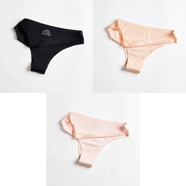 3PCS/Set Women's V String Thong Panties