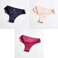3PCS/Set Women's V String Thong Panties