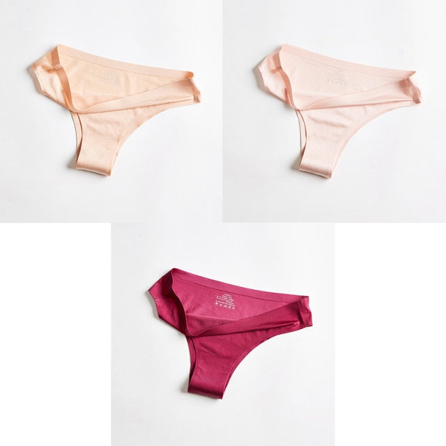 3PCS/Set Women's V String Thong Panties