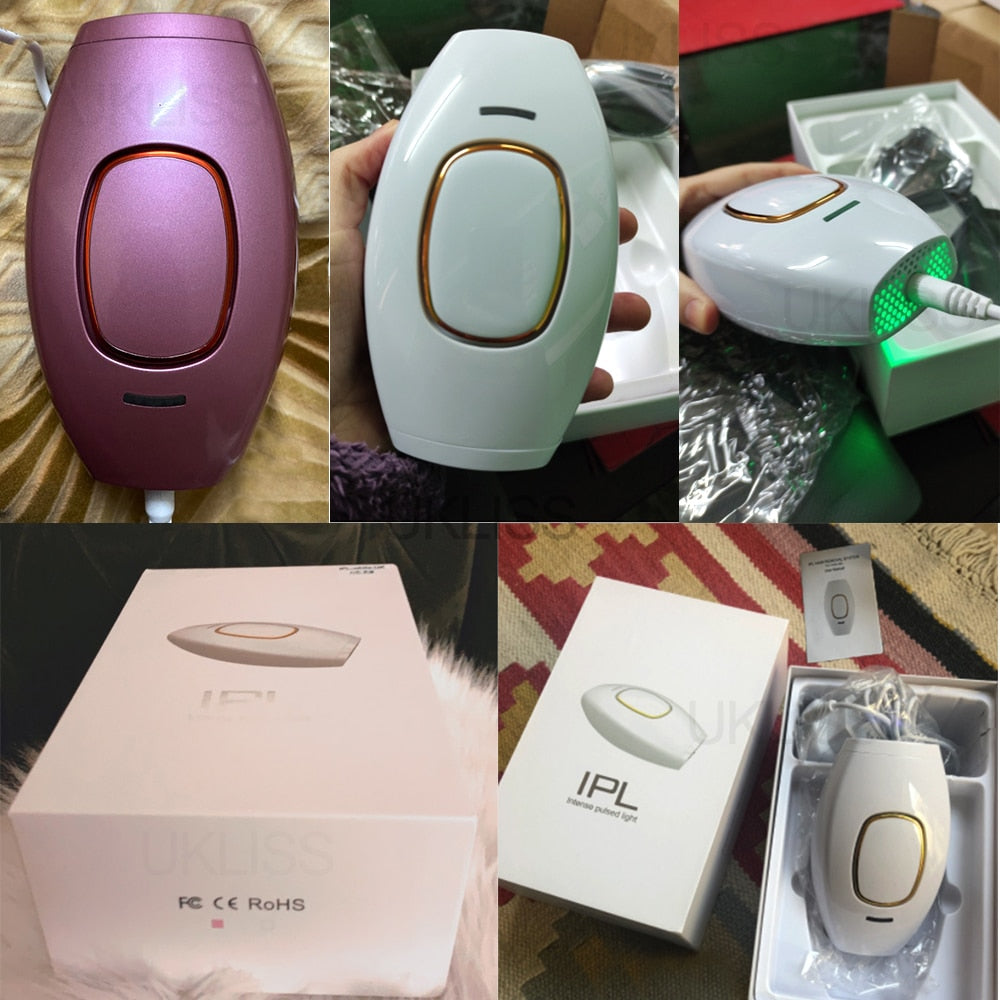 IPL Women and Men at Home Laser Hair Removal Handset