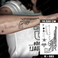 Set di tatuaggi Chaos Bodi Art 