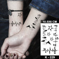 Set di tatuaggi Chaos Bodi Art 