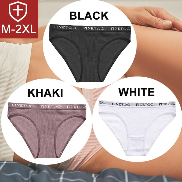 3PCS/Set Women Underwear Panties