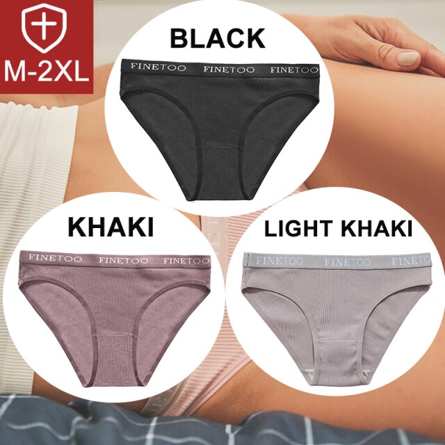 3PCS/Set Women Underwear Panties