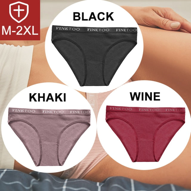 3PCS/Set Women Underwear Panties