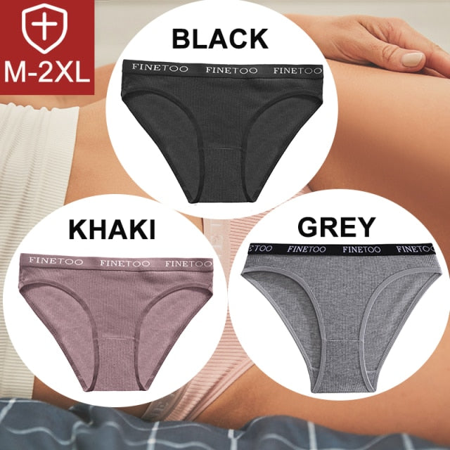 3PCS/Set Women Underwear Panties