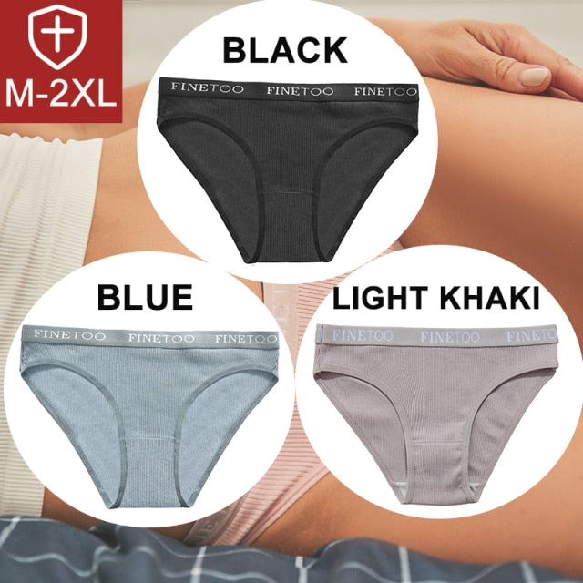 3PCS/Set Women Underwear Panties