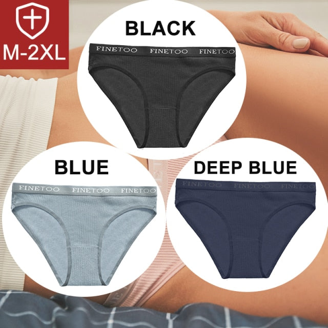 3PCS/Set Women Underwear Panties