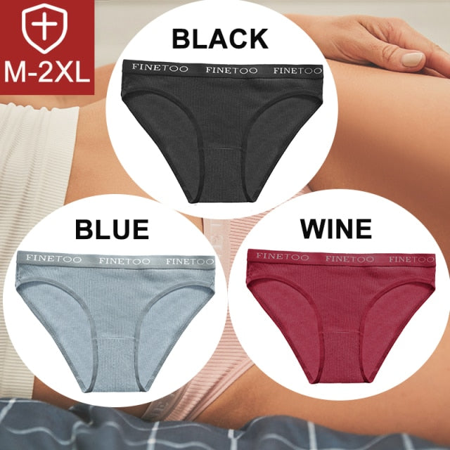 3PCS/Set Women Underwear Panties