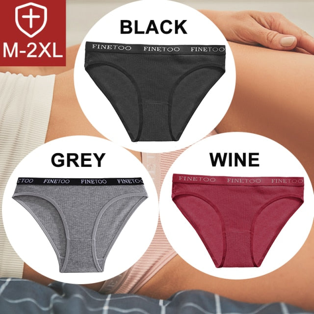 3PCS/Set Women Underwear Panties