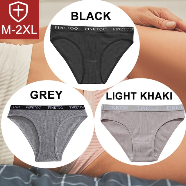 3PCS/Set Women Underwear Panties