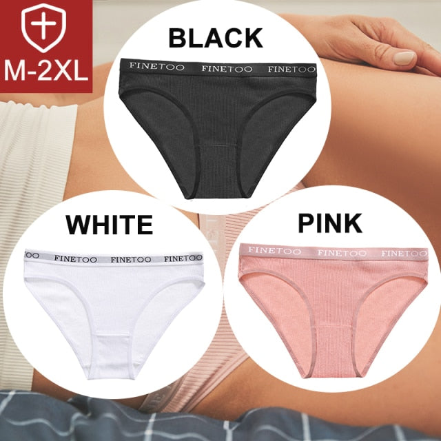 3PCS/Set Women Underwear Panties