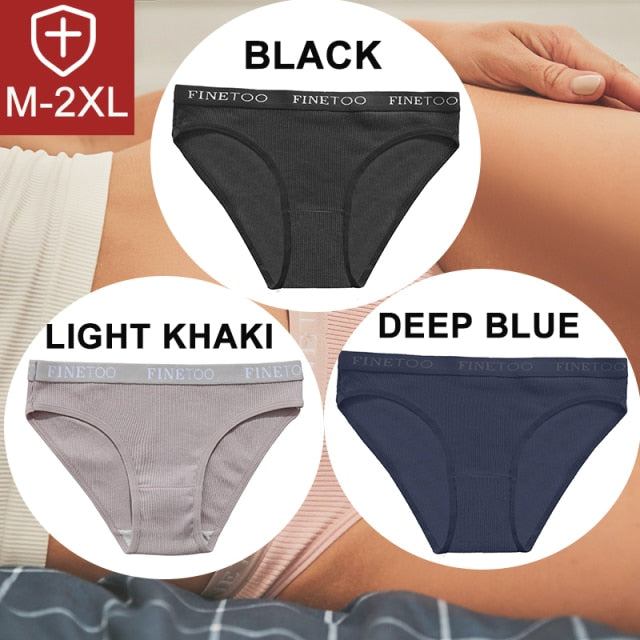 3PCS/Set Women Underwear Panties