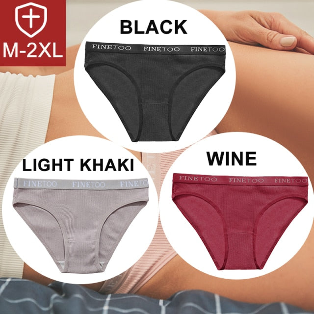 3PCS/Set Women Underwear Panties