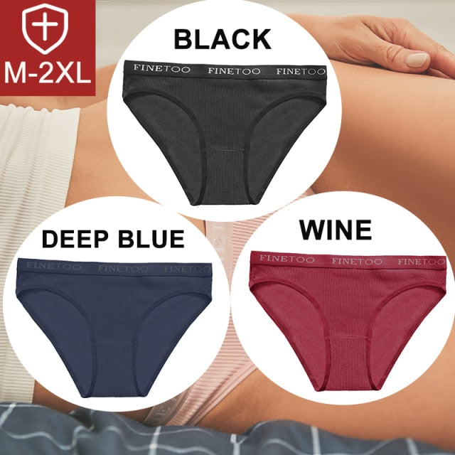 3PCS/Set Women Underwear Panties