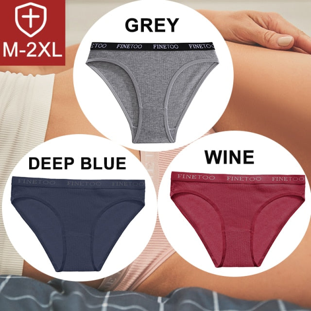 3PCS/Set Women Underwear Panties