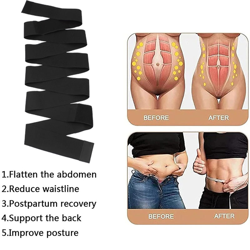 BellyButter® Snatched Tummy Wrap Waist Trainer