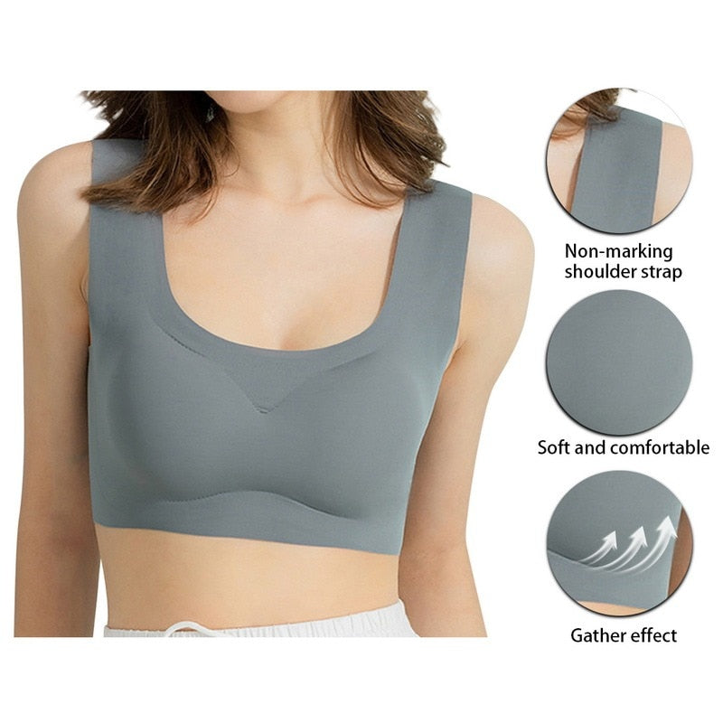 Wireless Contour Push Up Bra For Women