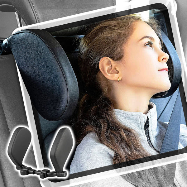 Car seat sleep assist, no head bop